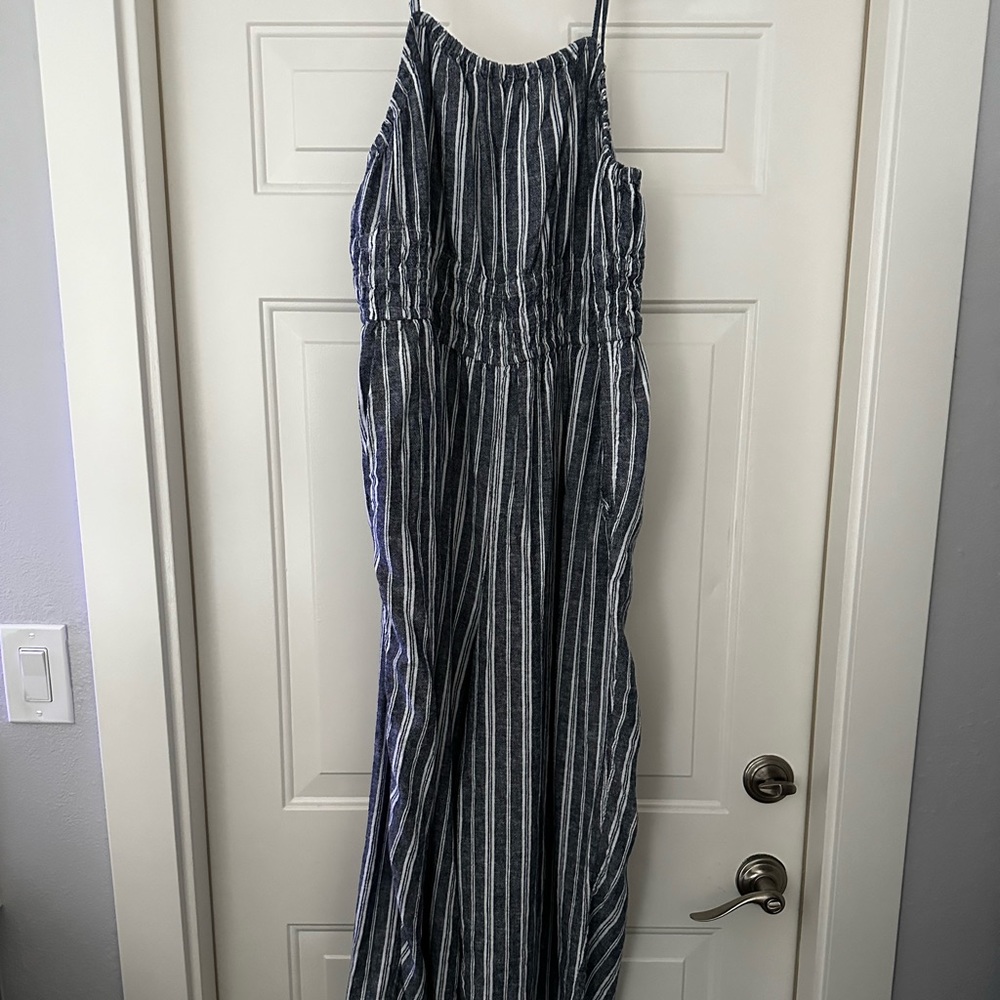 Old Navy striped jumpsuit